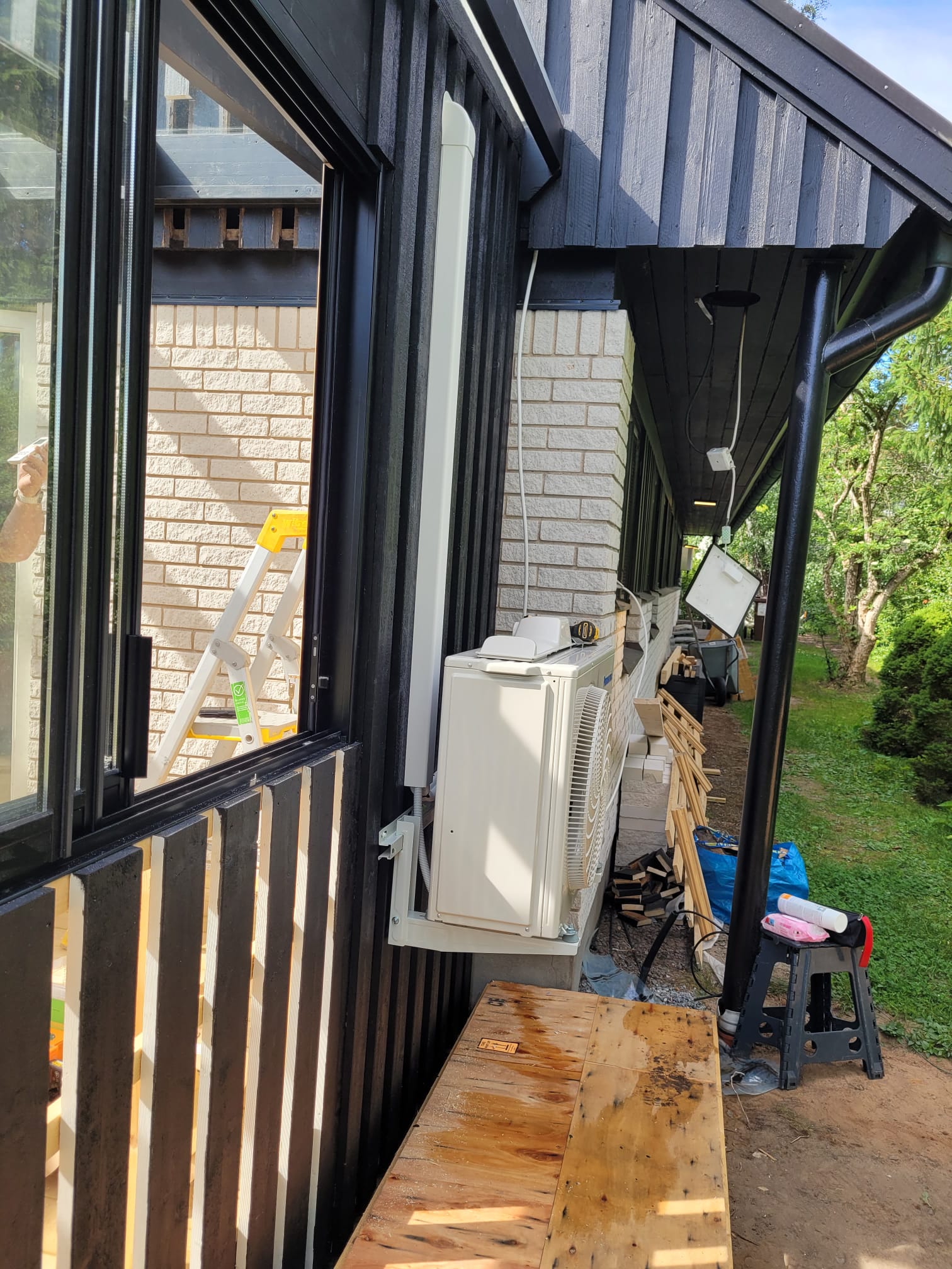 Alomit varmepump installation 0042
