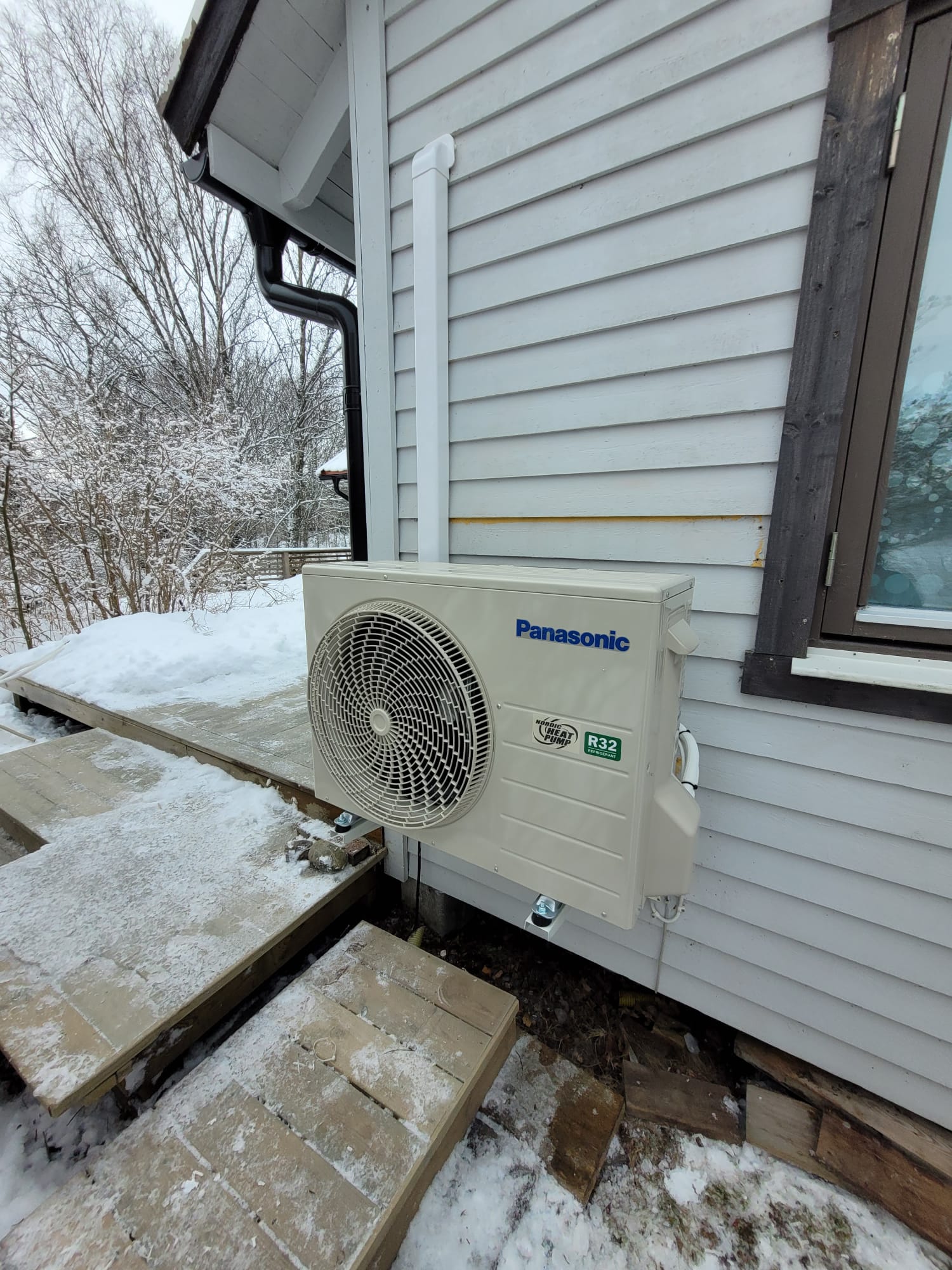 Alomit varmepump installation 0112