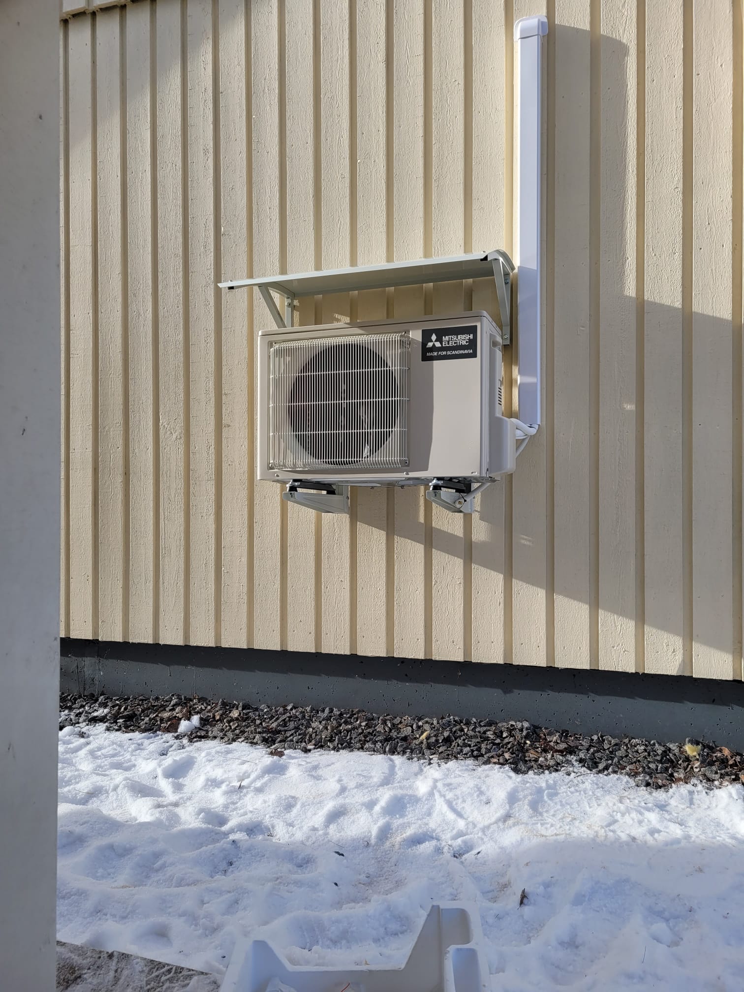 Alomit varmepump installation 0116