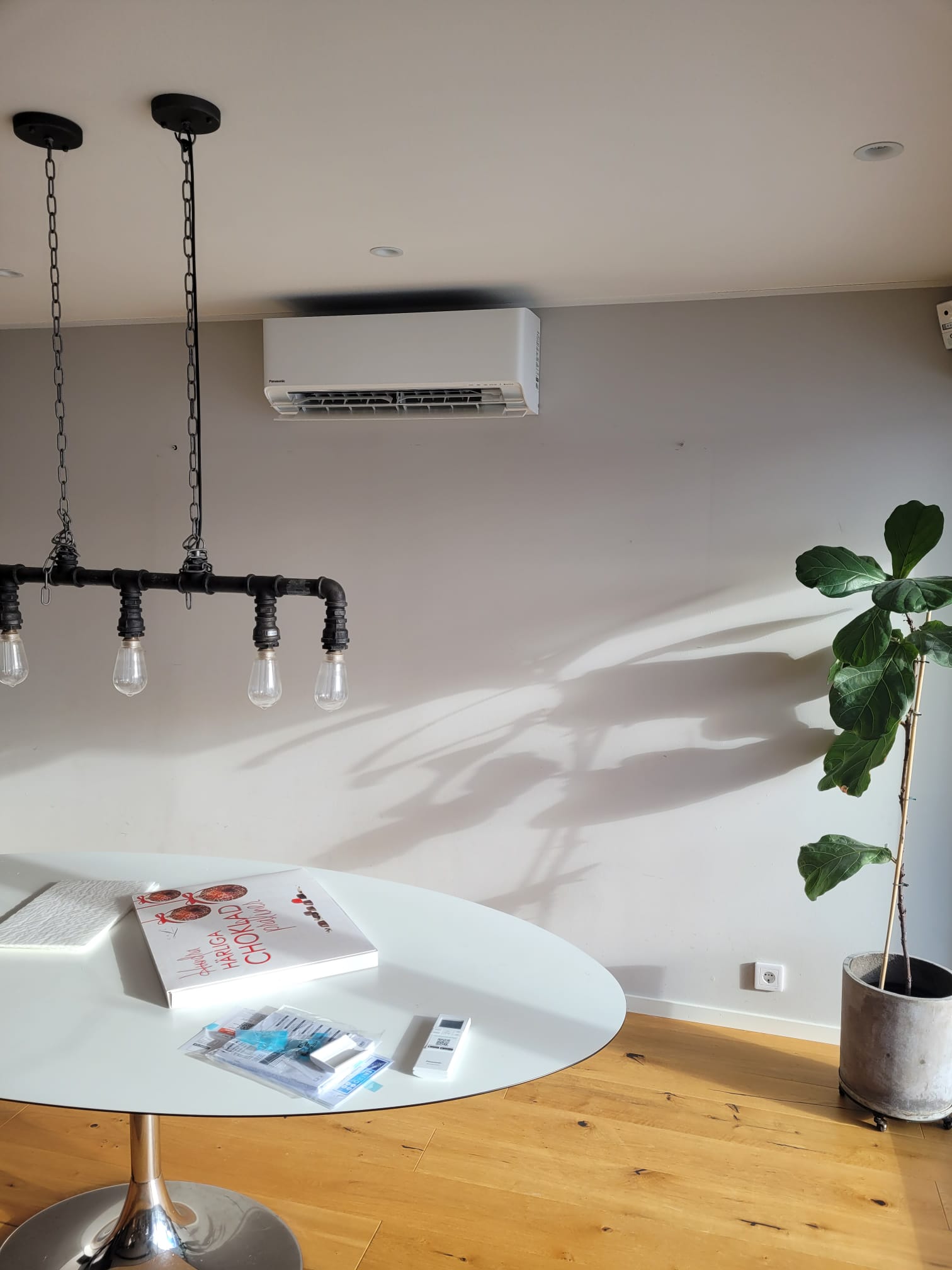 Alomit varmepump installation 0123
